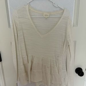 Anthropologie long sleeve top